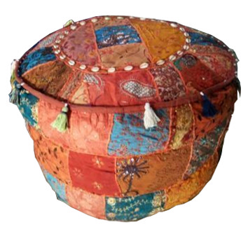 Noleggio Pouf indiani etnici a Milano Pouf indiani etnici