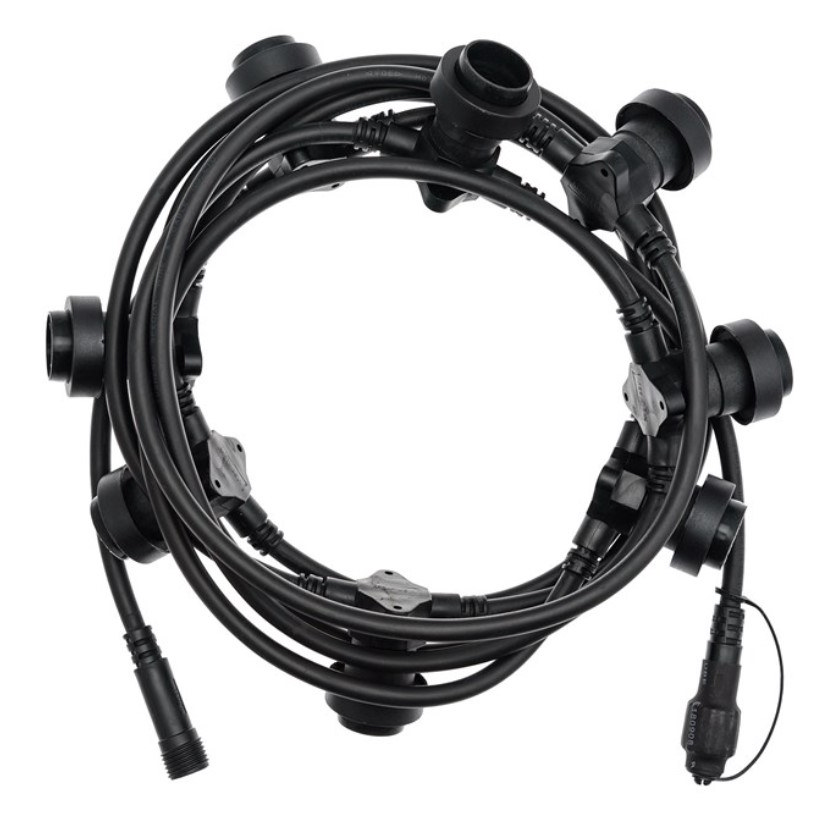 Noleggio Catena filare di lampadine vintage 80 a Milano Catena filare di lampadine vintage 80