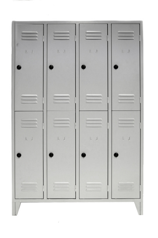 Noleggio Armadietto spogliatoio Locker 8 sportelli a Milano Armadietto spogliatoio Locker 8 sportelli