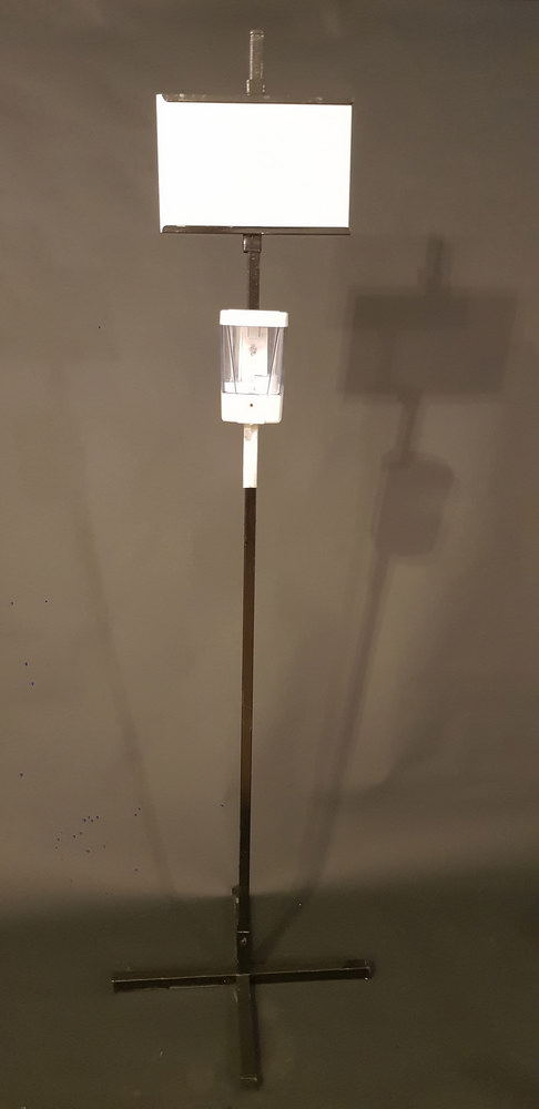 Noleggio Palina dispenser gel igienizzante a Milano Palina dispenser gel igienizzante